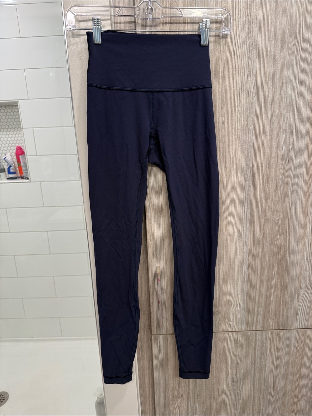 High-Waist Kids Black Leggings